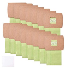 Gudotra 15 Pack Type BB Compact Canister Bags Replacement for Oreck XL Buster B Canister Vacuum PKBB12DW BB180 BB280 BB850 BB870 BB900 BB1000 MV160 with 1 Motor Filter