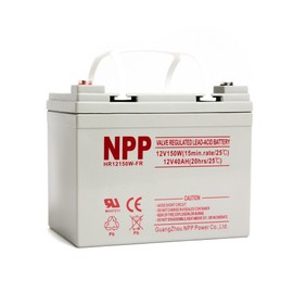 NPP Power HR12200W FR, 12Volt 1200W 200Watts/Cell AGM Sealed Lead Acid Rechargeable High Rate Battery, Replace 12V 55Ah 12Volt for Off Grid UPS, Solar Power, RV, Marine, Boat, Golf Cart Battery