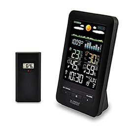 La Crosse Technology - WS6205 Weather Station with Colour Display - Black