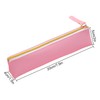Luckious 2 Pcs Leather Pencil Pen Case Pouch - Slim
