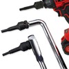 通用 19mm Hex Socket Cr-Mo Steel 1/2-Inch Drive Allen Bit