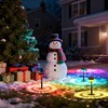 Ensenior Solar Pathway Lights IP65 Waterproof, RGB Color Changing &