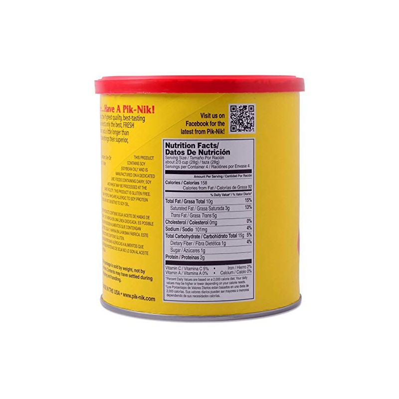 Pik-Nik Original Shoestring Potatoes 113g, 3 Pack