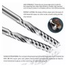 YG-05 Broca Fresa 1/8 Carburo Aluminio Acrílico Mdf 1 Filo