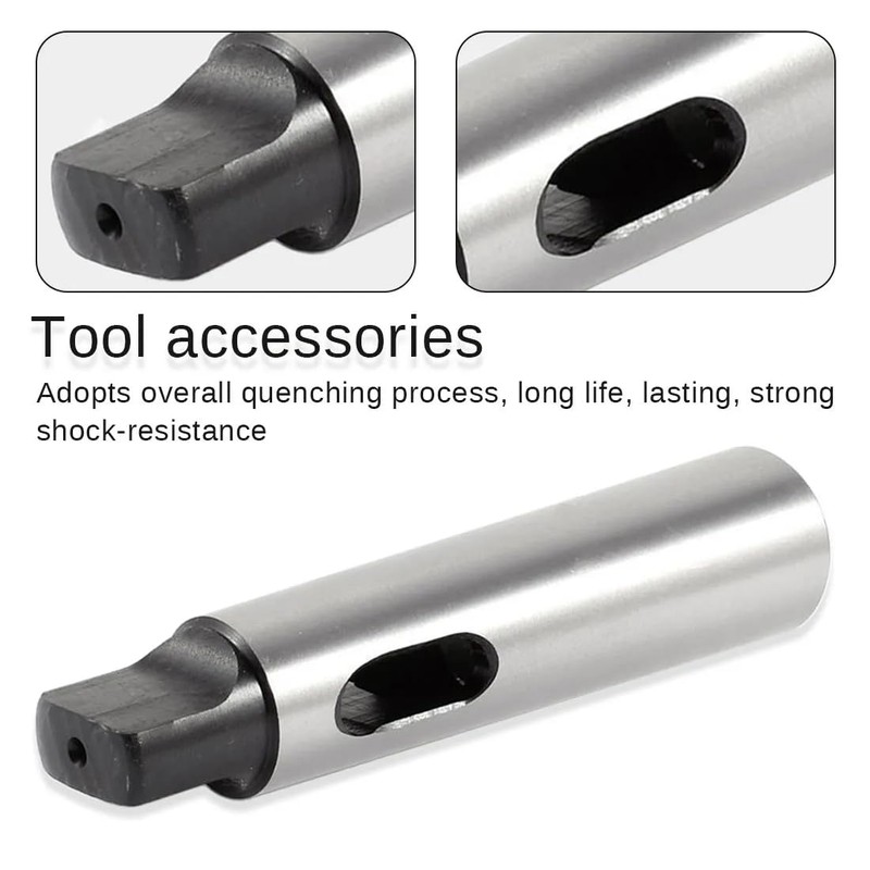 Duokon Adapter Morse Taper, 3 Pieces MT1-MT2, MT-2-MT3, MT3-MT4 Keyless