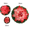 Lightingsky Artificial Floating Foam Lotus Flower Pond Decor Water Lily