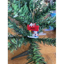 Unbranded Kurt Adler Snowman Christmas Tree Name Ornament Brian
