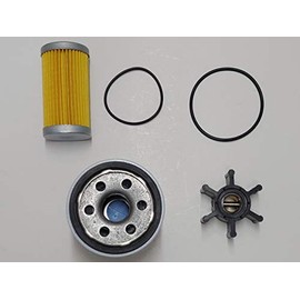 SCP-Y005 Marine Diesel Maintenance Service Kit for 3" Cover Yanmar Marine Water Pumps 128377-42500, 128397-42500