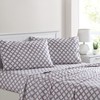 Modern Threads Printed 4-Piece Extra Soft Bedding Sheets & Pillowcase