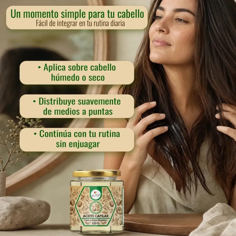 Aceite Capilar Anticaída - Brillo - Hidratación - Suavidad -