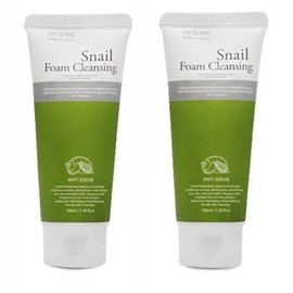 [BZJKOKRF_4B] Zai Snail Foam Cleansing 100ml 2 Bottles Foam Cleansing Foam / [BZJKOKRF_4B]자이 달팽이 폼클렌징 100ml 2개 폼클린징 폼