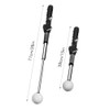 Parthan Retractable Golf Swing Training Aid, Right-Handed, Adjustable Alignment Trainer,