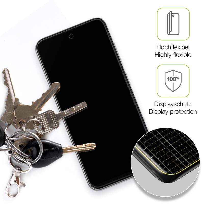 dipos FLEX 2x Matte Screen Protectors for Lava Shark, Anti-Reflective,