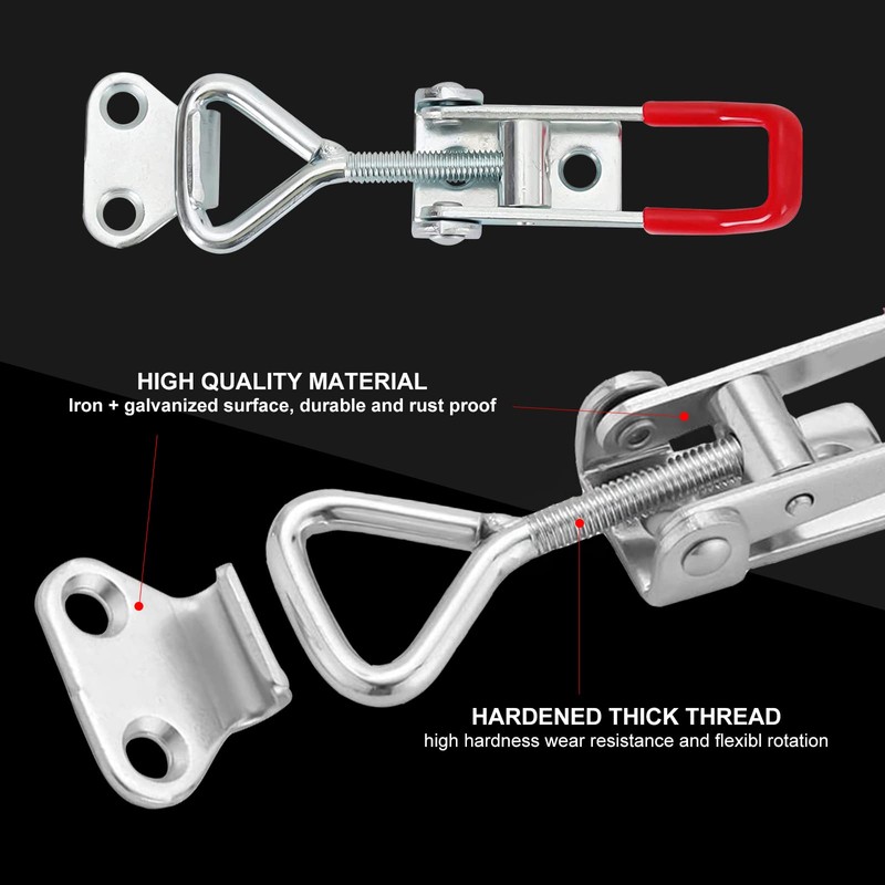 TONAUP Toggle Latch, Lever Lock Holding Capacity Door Bolt Corner