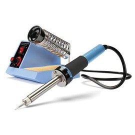 Velleman VTSS4NU Adjustable Soldering Station, 1 Grade to 12 Grade, 48W, 302 DegreeF-842