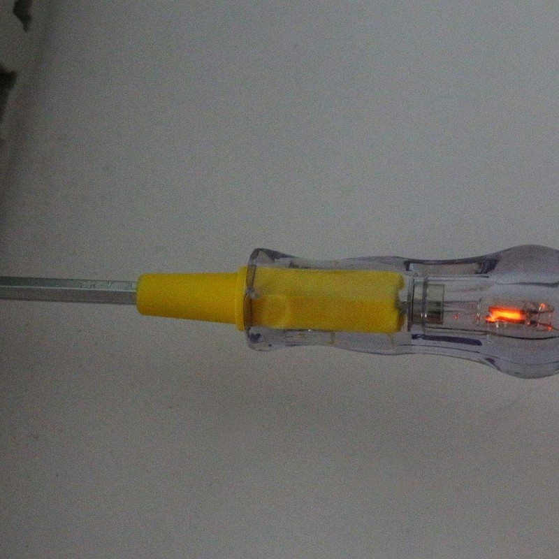 uxcell Voltage Tester Pen AC 100-500V with 3.5mm Slotted Phillips