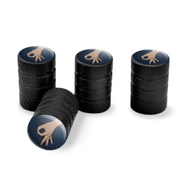 GRAPHICS & MORE The Circle Game Tire Rim Wheel Aluminum Valve Stem Caps
