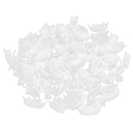 Pack of 100 90 Degree Plant Bender Plastic Plant Bending Clip Plant Trainer Branch Clamps Plant Growth Control for Stress-Free Training