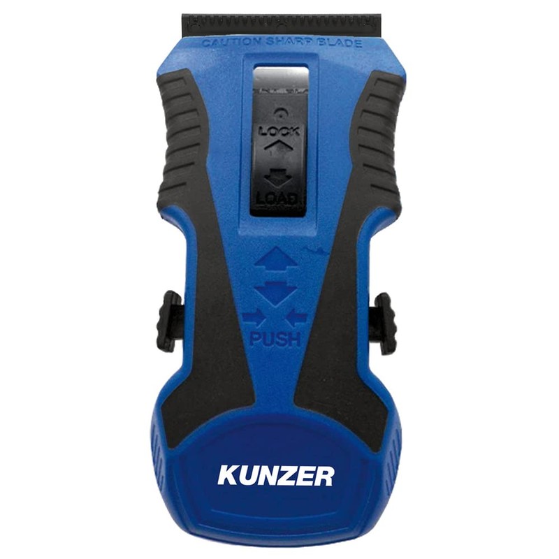 KUNZER 7SCK22 Scraper Set - 2 Scrapers, 10 Metal Blades