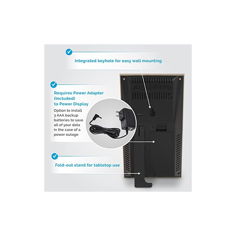 AcuRite Digital Vertical Weather Forecaster, Full Color