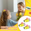 KICOSY 3PCS Back to School Claw Clips Funny Yellow Pencil