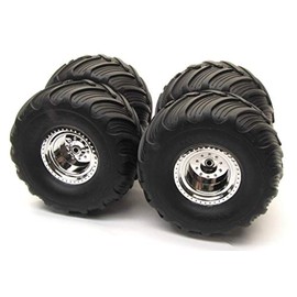 Tires and Chrome Wheels (2) Electric Rear