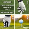 Precision Adjustable Golf Tee Height Setter Setup Tool, Golf Ball