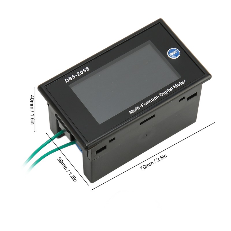 AC Meter Single Phase LCD Digital AC Panel Meter Voltage