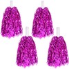 ZSTNPP 4 Pack Pom Poms Cheerleading 20 Grams Each, Rose