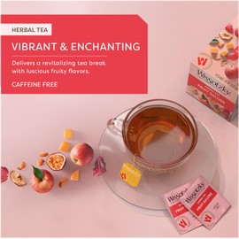 Wissotzky Fruit Galore Herbal Tea (6 Pack - 120 Tea Bags | Caffeine Free Tea | Antioxidant Rich | Fruity Blend | Herbal Tea Bags