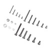 1080Pcs/Set M2 M3 M4 Screw Nut Gasket Kit Stainless Steel