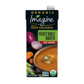 Imagine Foods, Broth Vegetable Low Sodium Organic, 32 Fl Oz