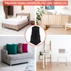 HANIHUA Adjustable Bed Risers 10 inch Heavy Duty (Set of