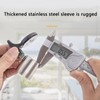 BELOWSYALER Tea Kettle Whistle Nozzle Replacements Stainless Steel Kettle Spout