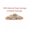 WAMSOFT 100% Natural Hog Casings for Home Make Sausage, Makes