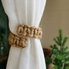 Braided Curtain Tiebacks,Curtain Straps Tying Ropes, Woven Curtain Straps, Curtain