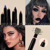 White Eyeshadow Stick Smooth Cream Eyeshadow Pencil, Waterproof Long Lasting