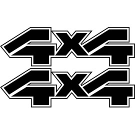 Vinylmark LLC 1987 - 1991 Vinylmark 4x4 Decals for Ford F-Series F150 F250 F350 Pickup Truck