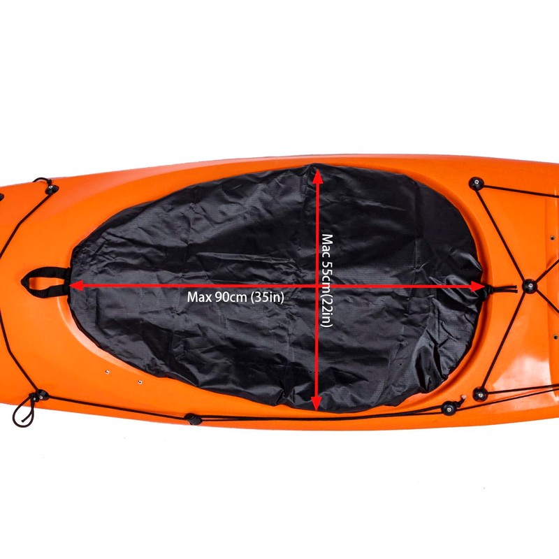 HEYTUR Kayak Cockpit Cover - for Sit Inside Kayaks (L)