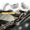 Stainless Steel M8 Lifting Eye Nuts 5 Pack - Female