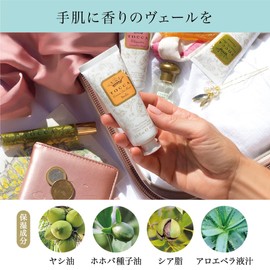 TOCCA (トッカビューティー) Boxed Gift of Scent-Loving Hand Cream with the Elegant Fragrance of Florence, a Floral Blend of Gardenia and Bergamot (Touch and Feel the Blissful Hands BOX)