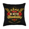 Latina Mom Spanish Happy Mothers Day Grandma Gifts Throw Pillow
