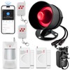 House Alarms System WiFi, Door Window Sensor Alarm System-Home Security