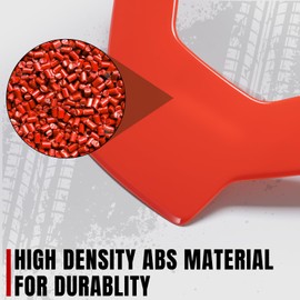 A & UTV PRO Adrenaline Red Hood Accent Color Panel for Can Am Ryker & Ryker Rally Edition Accessories, Replace OEM # 219400874,#219400873,1PCS