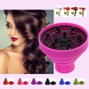 Silicone Dryer Diffuser Hair Cover Styling Tool - Red / 실리콘 드라이기 디퓨저 헤어 커버 스타일링 도구 - 레드