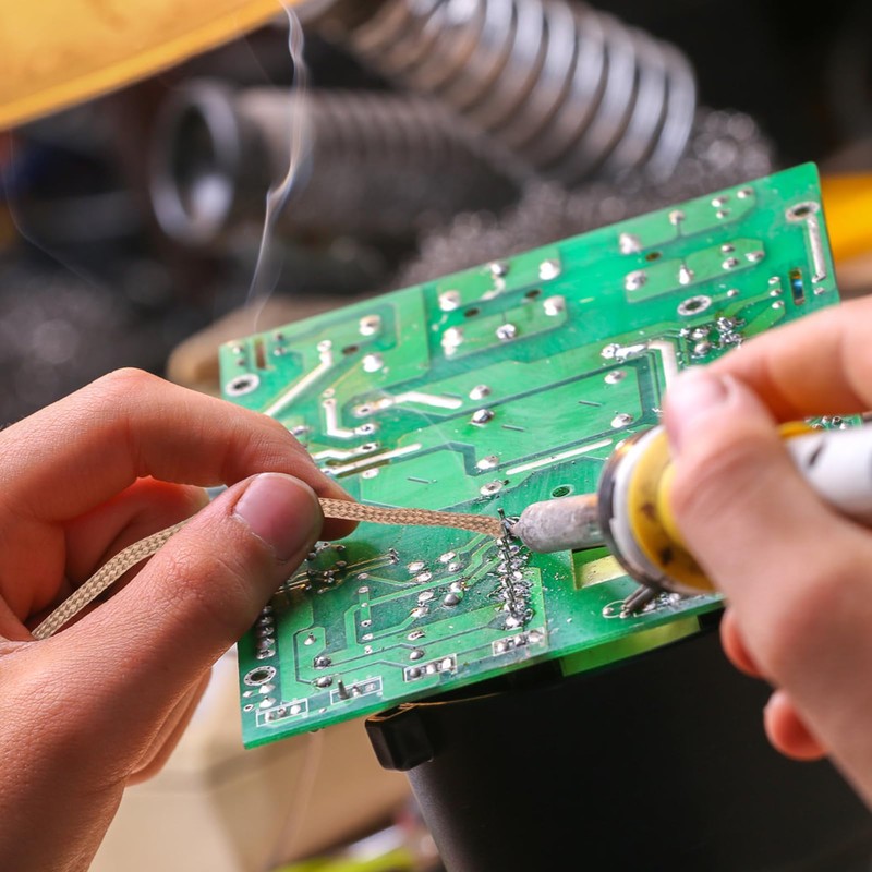 Desoldering Wire, No-Clean Desoldering Braid Desoldering Wick for Removing Solder