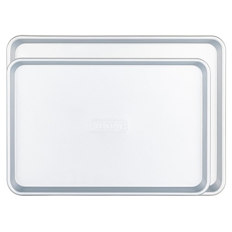 Viking Culinary Aluminized Nonstick Baking Sheet Set, 15 Inch &
