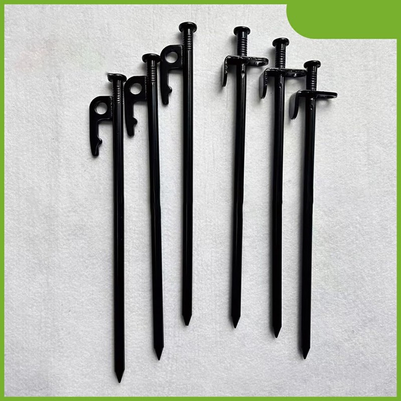 SUIOPPYUW Durable Camping Stakes With Large Head And Sharp End