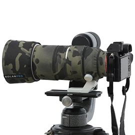 ROLANPRO Camouflage Lens Cover for Sony FE 70-200mm F/2.8 GM OSS II Coat Lens Protective Sleeve Case-#2 Waterproof