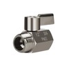 Showerhead Shut Off Valve with Stainless Handle, 304 Stainless Steel